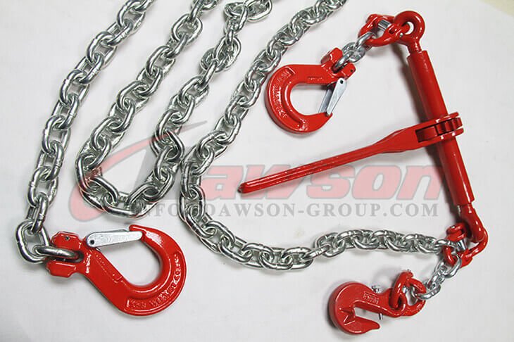 G80 Lashing Chains with Ratchet, Grade 80 Ratchet Chain Lashing - Dawson Group Ltd. - China Manufacturer