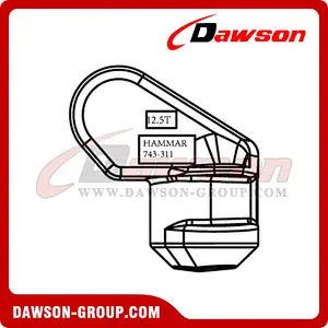 DS135 G80 Clevis Elephant Foot