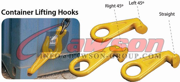 DS633 G80 Container Hook, Container Lifting Hook - Dawson Group Ltd. - Manufacturer, Factory, Supplier, China