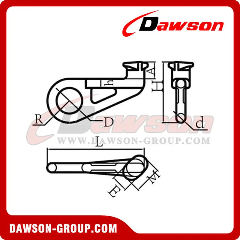 G80 Container Hook, Container Lifting Hook