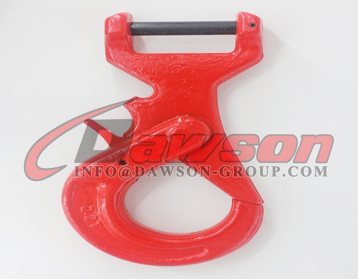 DS110 G80 Self-locking Hook for Web Sling With Half Link - Dawson Group Ltd. - Factory, Supplier