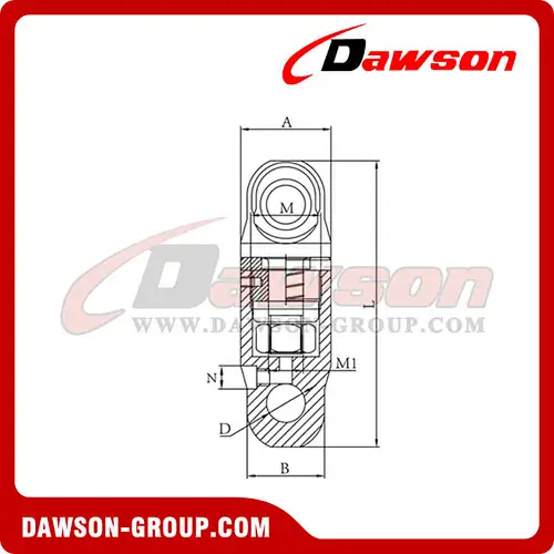 DS316 G80 Rotation Swivel For Hoist
