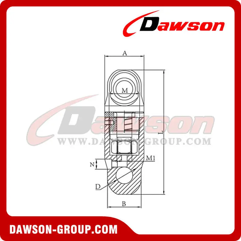 DS316 G80 Rotation Swivel For Hoist