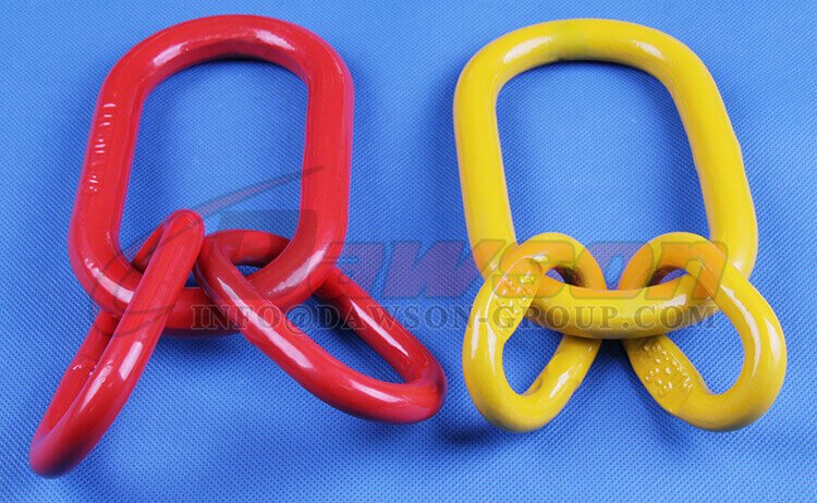 DS032 A-346 G80 European Type Master Link Assembly for Wire Roe Lifting Slings - Dawson Group Ltd. -Manufacturer
