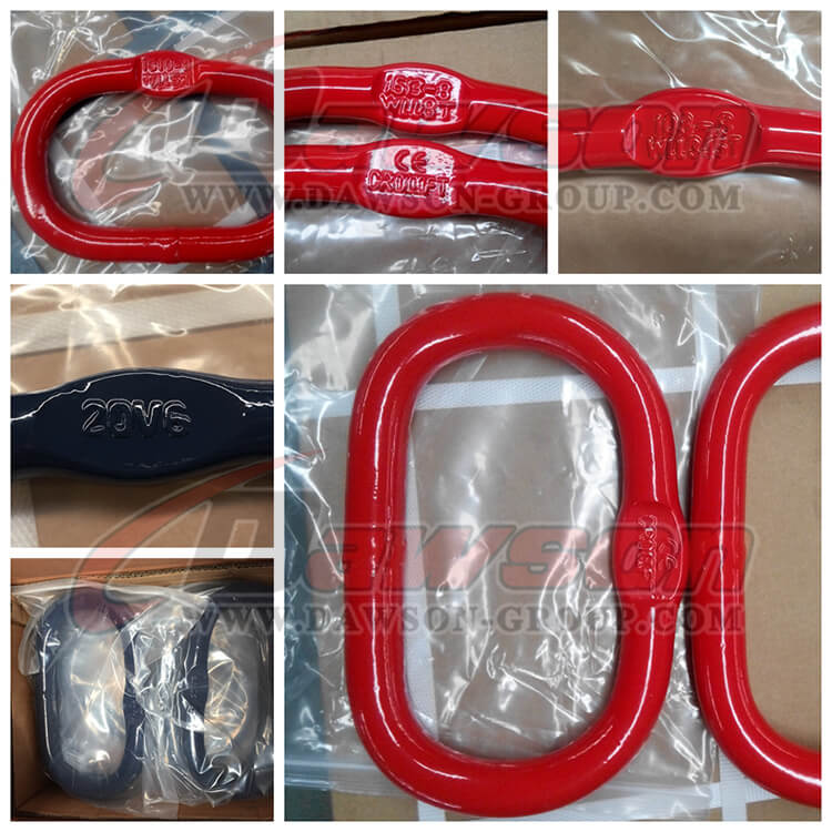 DS454 G80 European Type Forged Master Link for Bigger Crane Hook - Dawson Group Ltd. - Manufacturer