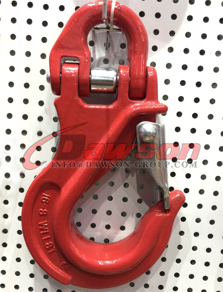 DS006 G80 Hook with Half Link For Webbing Sling - Dawson Group Ltd. - Manufacturer, Factory, Supplier