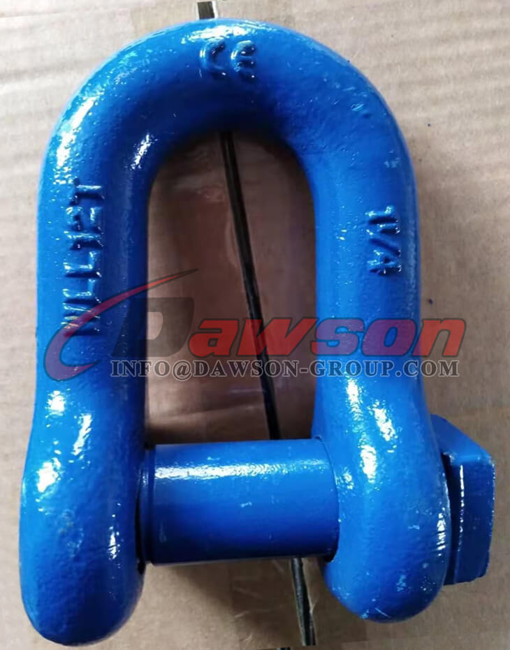 Forged Trawling Dee Shackle with Square Head Oversize Pin, Fishing Shackle - Dawson Group Ltd. - China Manufacturer, Factory