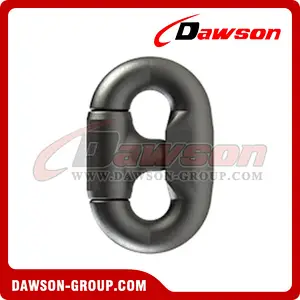 Adjustable Black Painted Marine Connecting Shackle