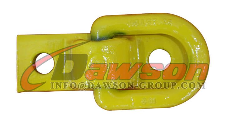 DS550 G80 Weld On Pivoting D Link with Pad - Dawson Group Ltd. - Factory, Supplier