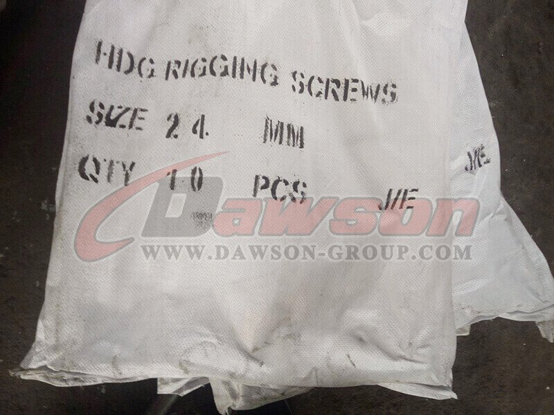 Hot Dipped Galv. Rigging Screw Jaw and Eye Turnbuckle with Stud Nut - Dawson Group Ltd. - Factory, Supplier