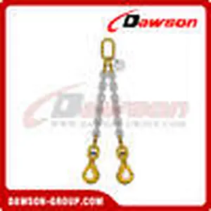Grade 80 Double Leg Chain Sling, G80 Double Leg Chain Sling for Lifting & Lashing
