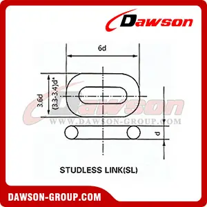 66mm U3 Stud Link Anchor Chain