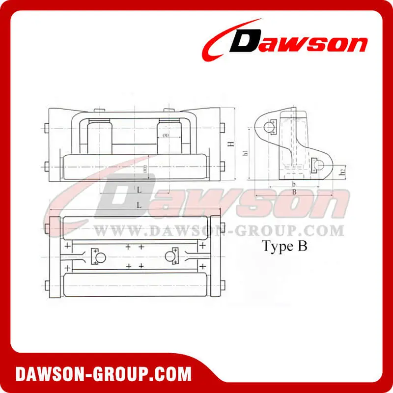 Features of CB3015-83 Engineering Vessel Fairlead