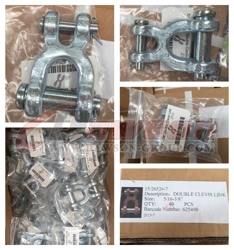 G70 Grade 70 Alloy Steel Forged Double Clevis Link - Dawson Group Ltd. - China Factory, Supplier