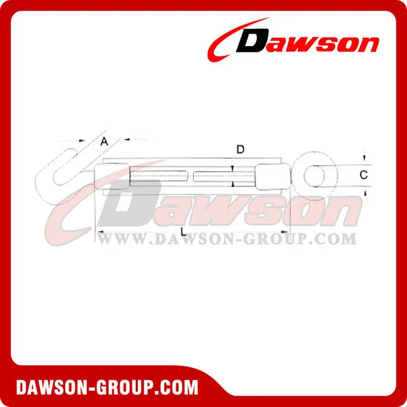 Lashing Turnbuckle Eye & Hook