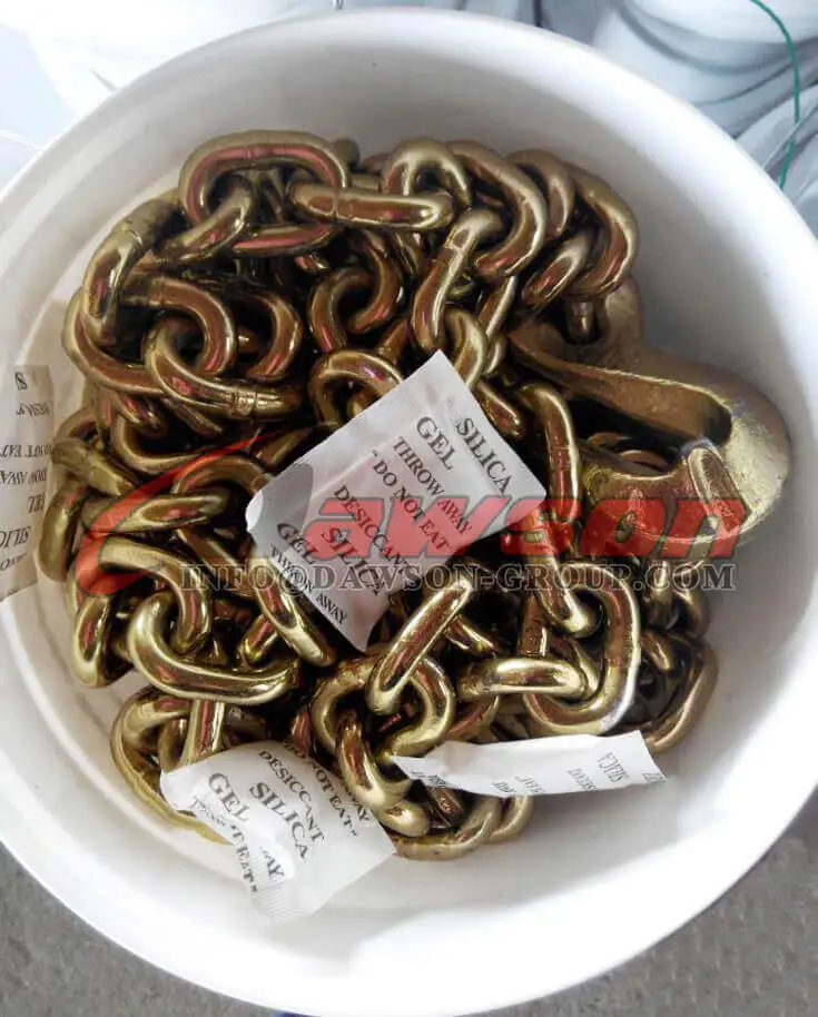 Australian Standard 8mm x 9m Grade 70 Chain Assembly With Cradle Grab Hook Each End - Dawson Group Ltd. - Manufacturer, Factory, China