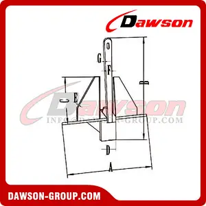 Stainless Steel Danforth Anchor for Yacht