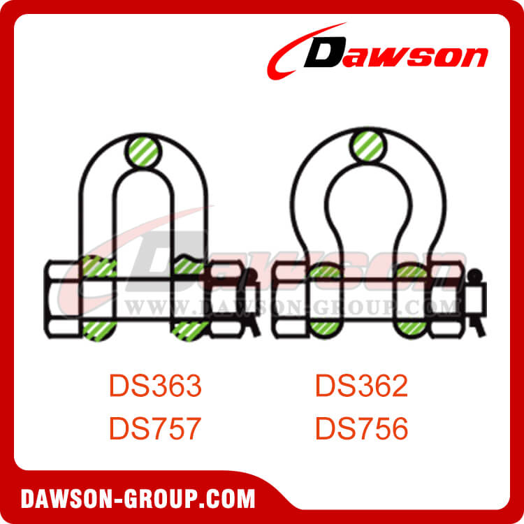 SHACKLE APPLICATION - DAWSON GROUP LTD. - CHINA MANUFACTURER, SUPPLIER, FACTORY