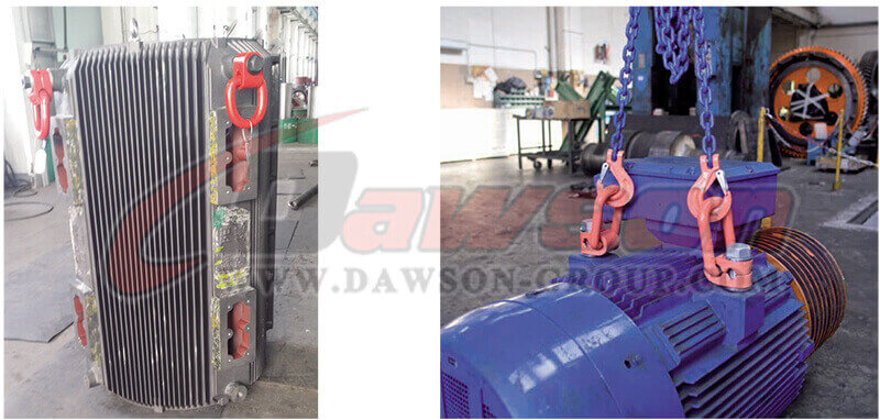Application of G80 Motor Rotating Hoist Ring - Dawson Group Ltd. - China Manufacturer, Factory, Supplier