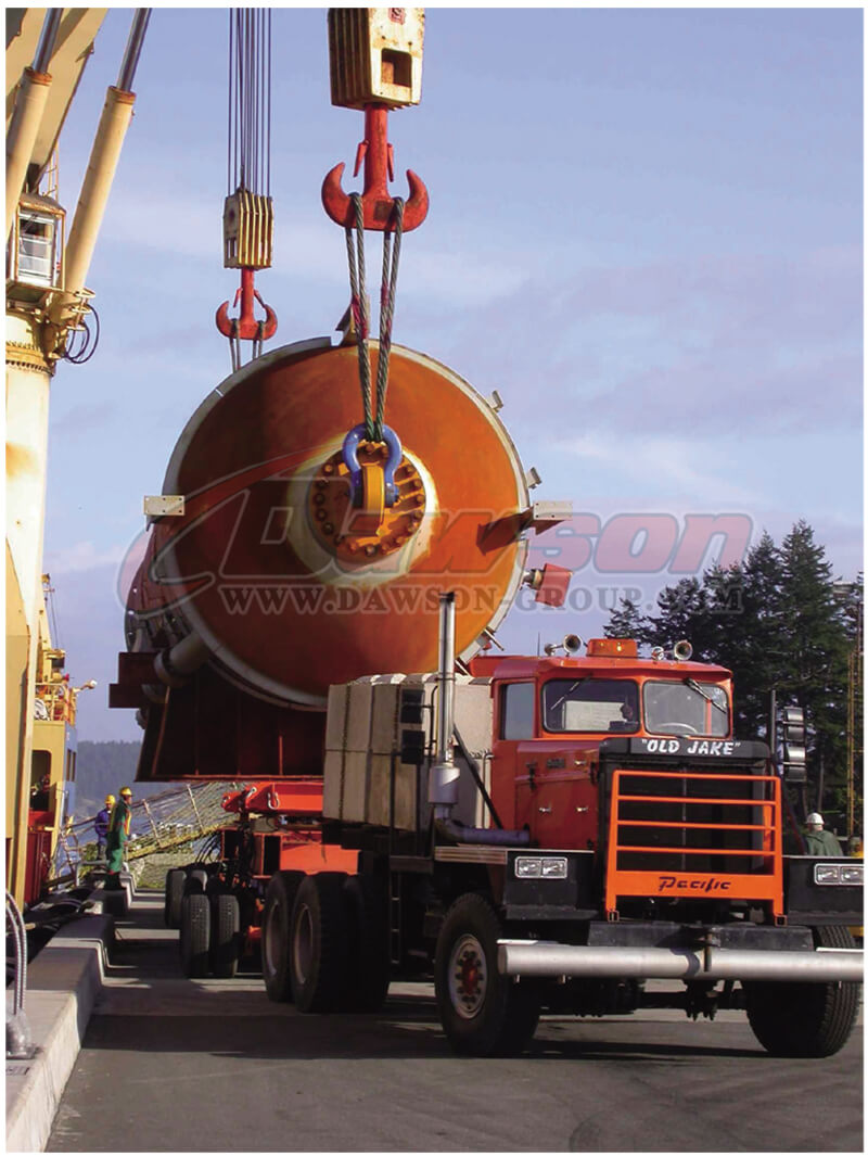 Applicatio of DS882 G80 Heavy Duty Swivel Hoist Ring - Dawson Group Ltd. - China Manufacturer, Factory