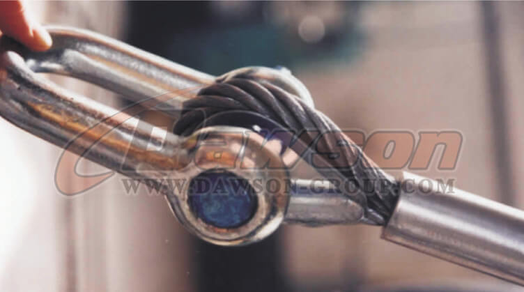 Applicatio of European Type Commercial Galv. Dee Shackle - Dawson Group Ltd. - Manufacturer, Supplier, Factory