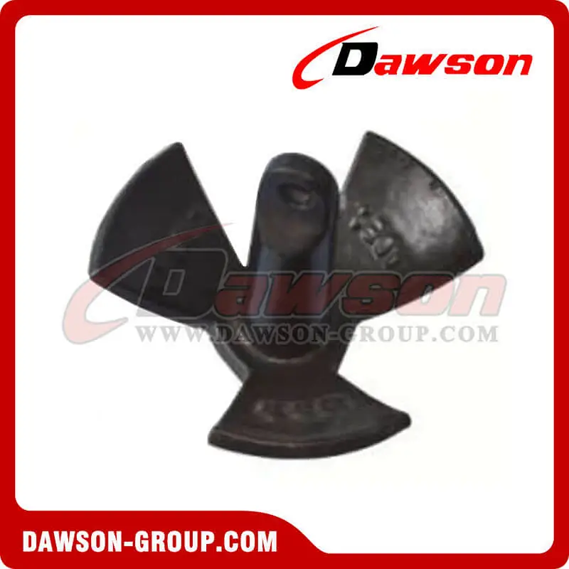 Black Vinyl PE River Anchor