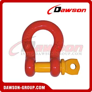 G8 Screw Type Alloy Bow Shackle, Anchor Shackle with Screw Pin