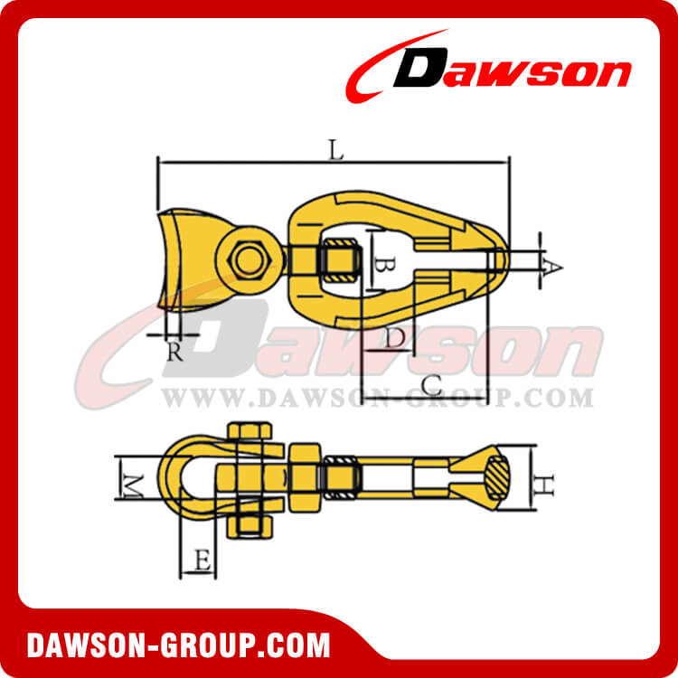DS535 G80 Connector For Forestry Logging - Dawson Group Ltd. - Factory, Supplier