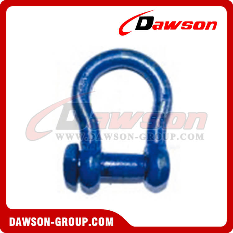 Trawling Bow Shackle Oversize Square Head Pin with Blue Painted, Fishing Anchor Shackle - Dawson Group Ltd. - China Manufacturer, Factory, Supplier