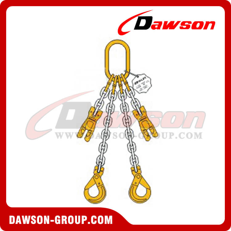 D-DS033-DS082-DS073 Double Leg Chain Sling for Lifting - Dawson Group Ltd. - China Manufacturer, Supplier