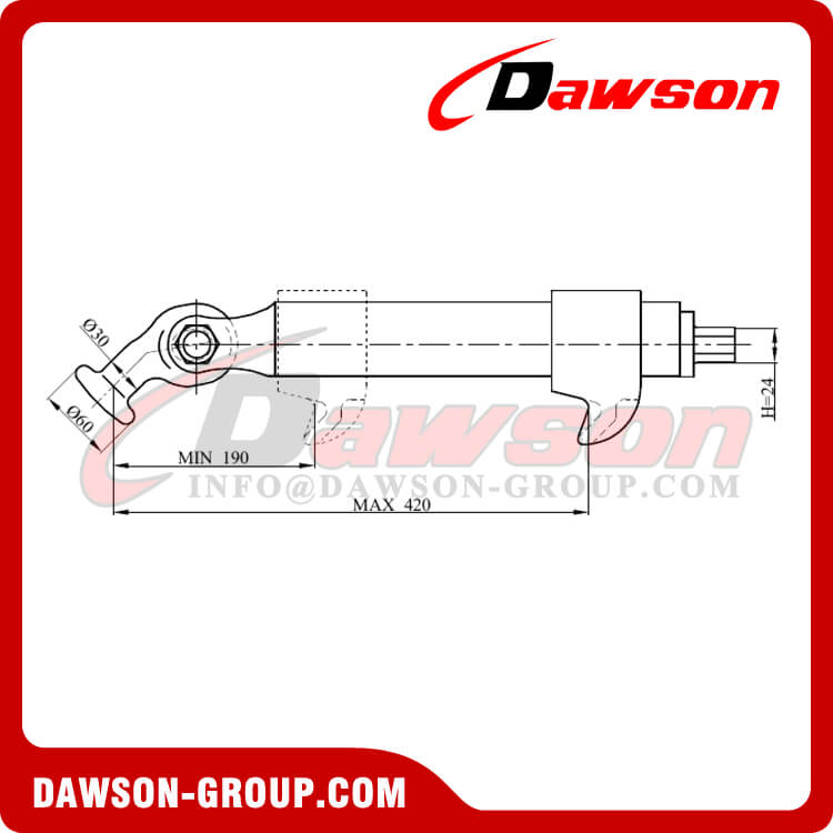 Speed Lashing Turnbuckle with Elephant Foot, Chain Quick Lash - Dawson Group Ltd. - China Manufacturer, Supplier