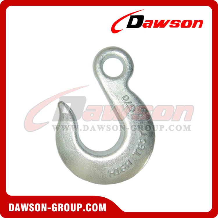 DS126 G70 Grade 70 A-324 Forged Alloy Eye Slip Hook, G43 Grade 43 H-324 Forged Eye Slip Hook for Lashing - Dawson Group Ltd. - China Manufacturer, Factory, Supplier