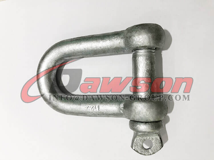 European Type Commercial Galv. Bow Shackle, Screw Pin Anchor Shackle - Dawson Group Ltd. - China Supplier