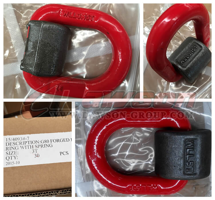G80 Weld On Pivoting D Link with Pad - Dawson Group Ltd. - China Manufacturer, Supplier