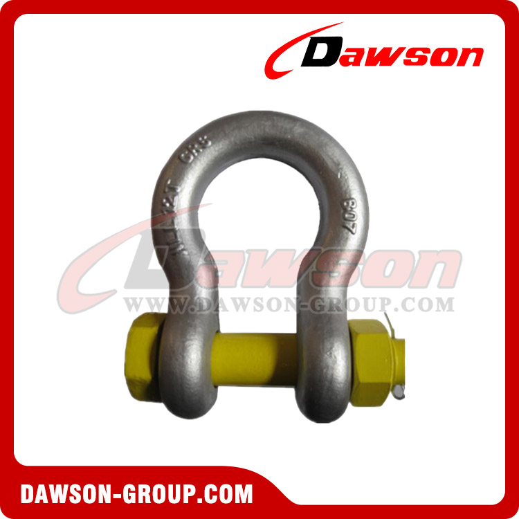 AS2741 Forged Alloy Grade S Bow Shackle With Safety Pins - Dawson Group Ltd. - China Manufacturer, Supplier