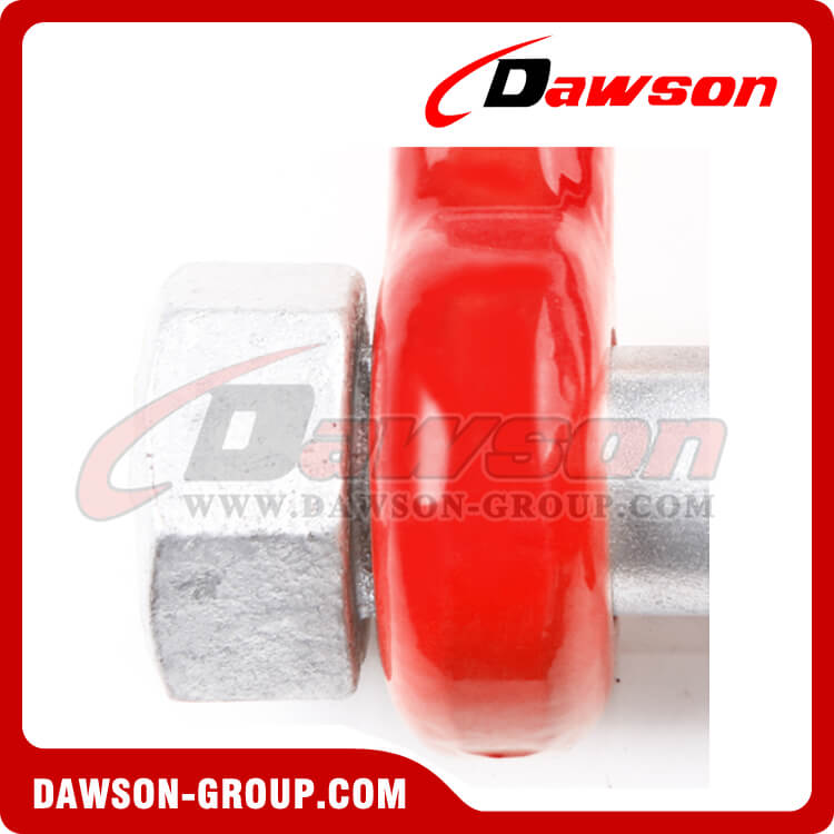 DS049 G80 Bolt Type Dee Shackle, Chain Shackle with Bolt for Lifting - Dawson Group Ltd. - China Factory, Supplier