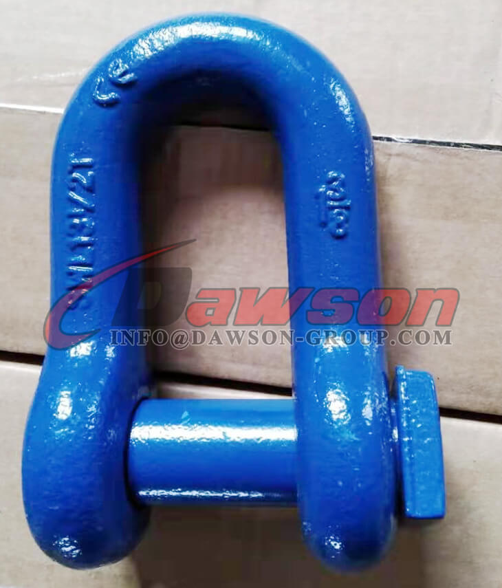 Forged Trawling Dee Shackle with Square Head Oversize Pin, Fishing Shackle - Dawson Group Ltd. - Manufacturer, Factory, Supplier