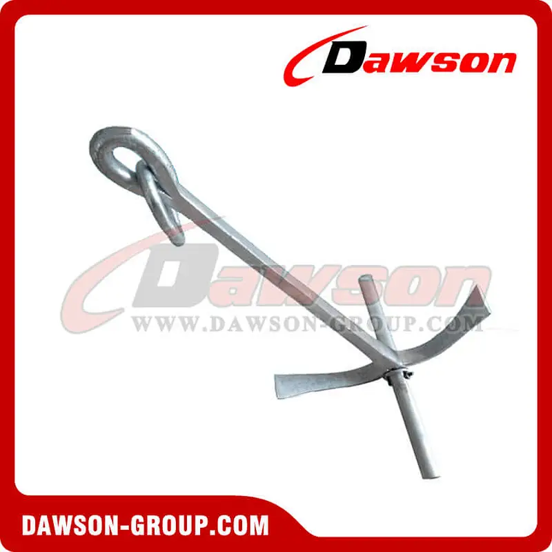 H.D.G. Two Flukes Anchor / Hot Dip Galvanized Two Fluke Stock Anchor For Sale