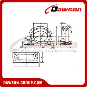 Mooring Chock CB34-76 Type C