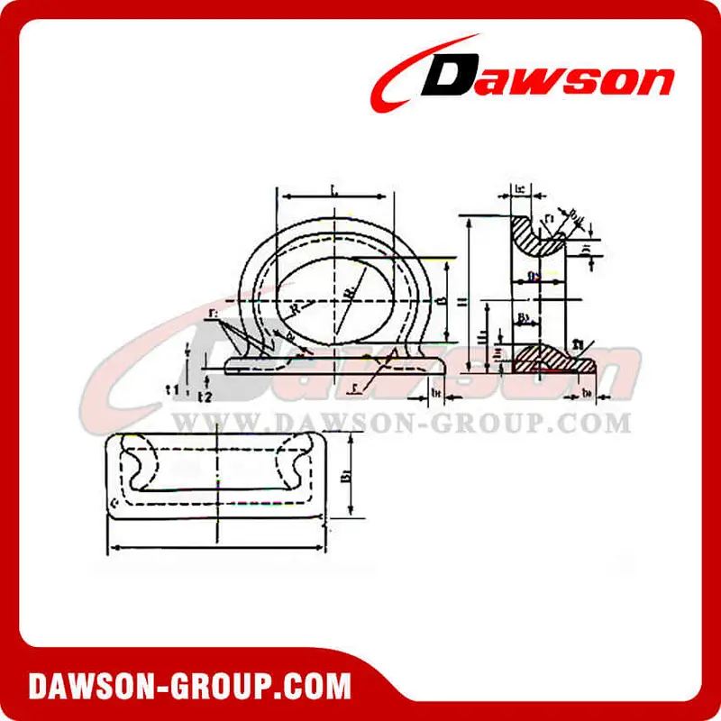 Mooring Chock CB34-76 Type C