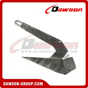 Light Duty H.D.G. Fixed Head Plough Anchor / Hot Dip Galvanized Delta Anchor