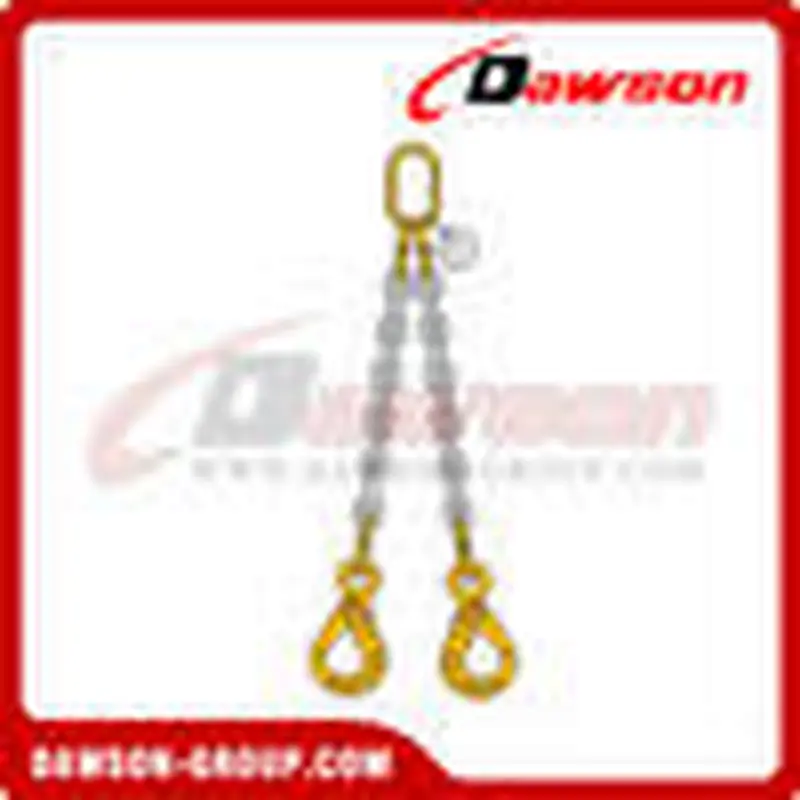 Grade 80 Double Leg Chain Sling, G80 Double Leg Chain Sling for Lifting & Lashing