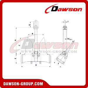 Type AC-14-SB HHP Anchor / Special Balanced High Holding Power Anchor