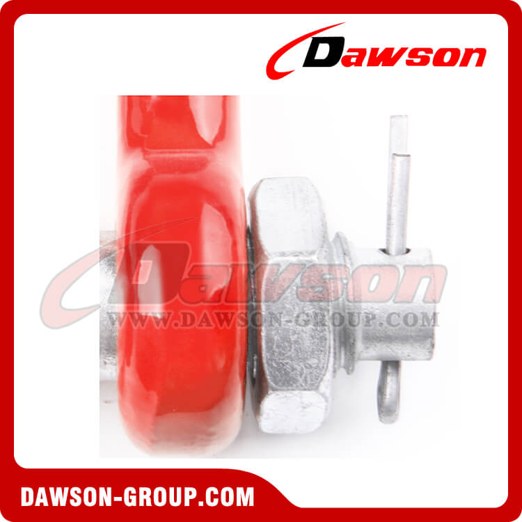 DS049 G80 Bolt Type Dee Shackle, Chain Shackle with Bolt for Lifting - Dawson Group Ltd. - China Manufacturer, Supplier
