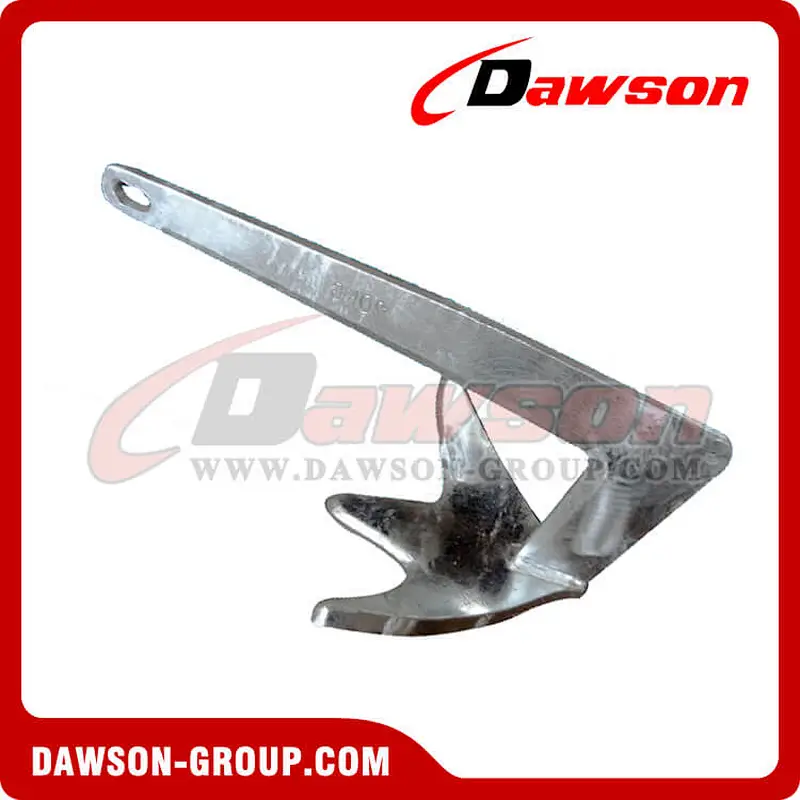 Hot Dip Galvanized Bruce Ship Anchor / H.D.G. Bruce Anchor for Sale
