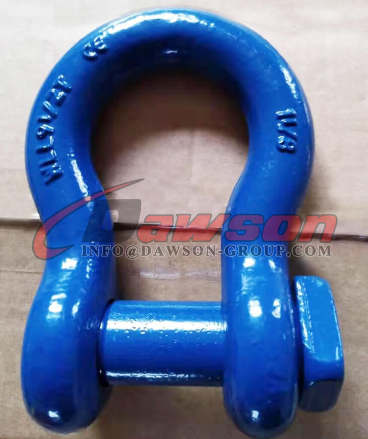 Forged Trawling Bow Shackle with Square Head Pin, Fishing Shackles - Dawson Group Ltd. - Manufacturer, Factory, Supplier