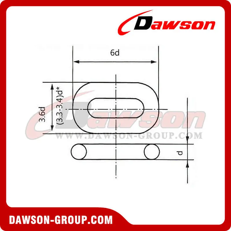 Mooring Chain for Oil Platform