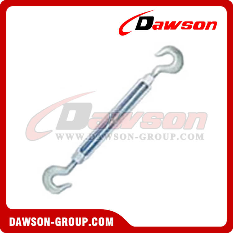 US Type Drop Forged Turnbuckle Hook & Hook - Dawson Group Ltd. - China Manufacturer, Factory, Supplier