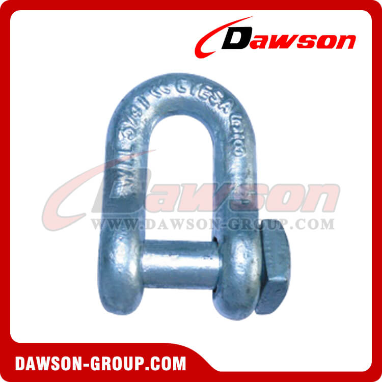 Forged Trawling Dee Shackle with Square Head Oversize Pin, Fishing Shackle - Dawson Group Ltd. - China Manufacturer, Factory, Supplier