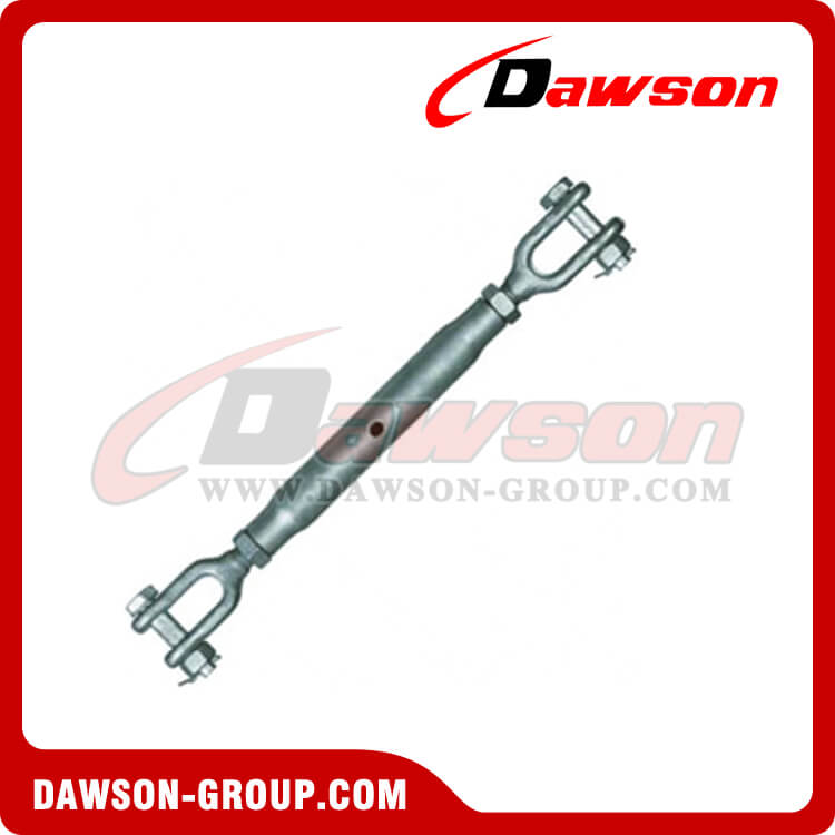 Hot Dipped Galv. Rigging Screw Jaw and Jaw Turnbuckle with Stud Nut - Dawson Group Ltd. - China Manufacturer, Factory, Supplier